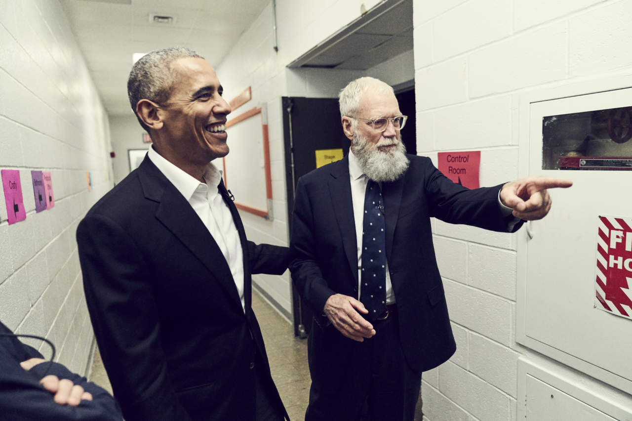 Letterman con Obama