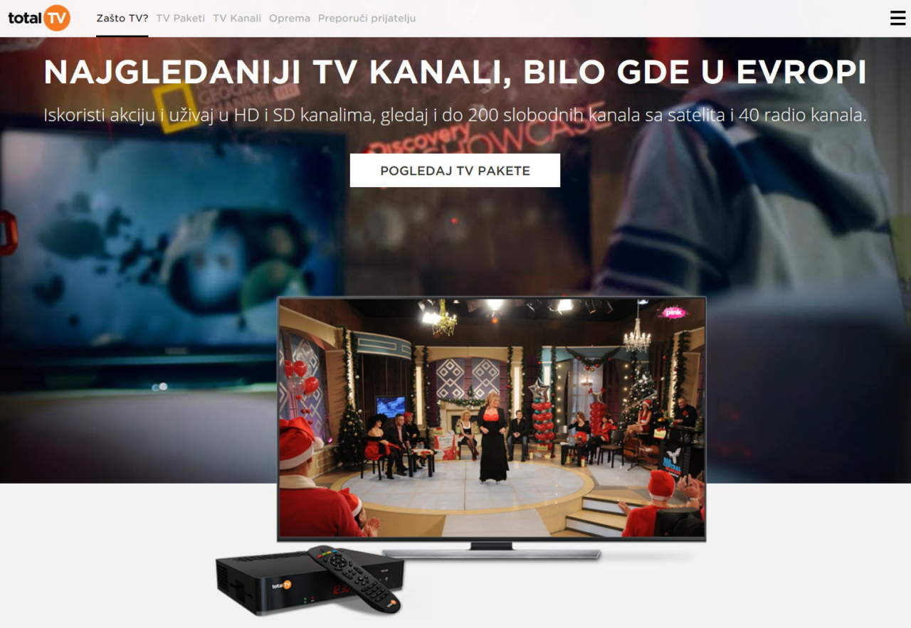 canali balcanici Total Tv