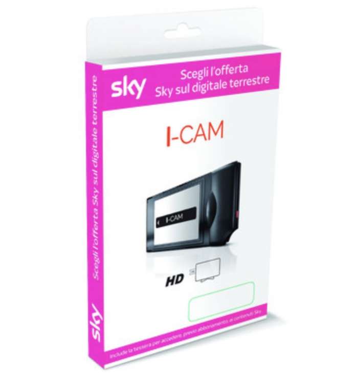 i-Cam Sky sul digitale terrestre
