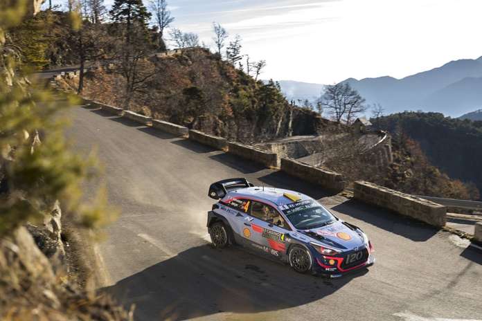 Rally Monte Carlo 2018 Andreas Mikkelsen