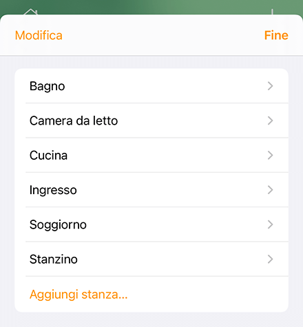 App Casa iPhone