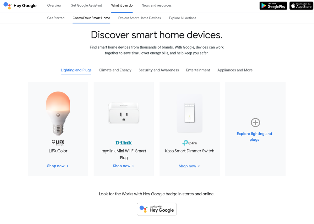 Google smart home