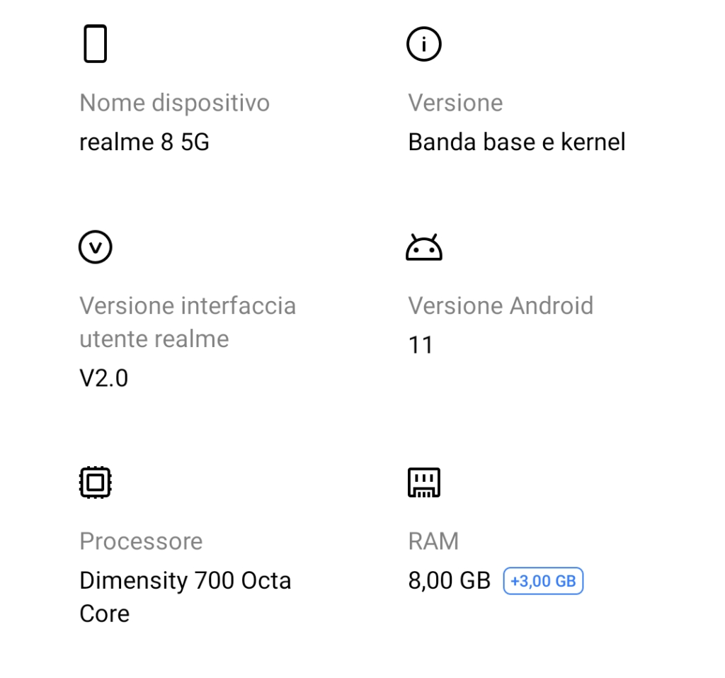 Versione android