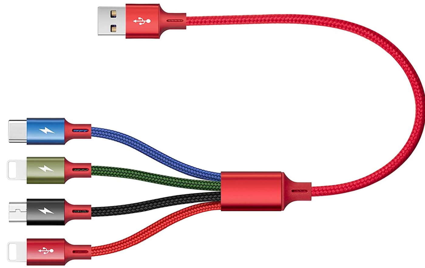 RAMPOW Cavo USB Type-C Carica Rapida e Trasmissione Dati- Quick Charge 3.0  - 1m