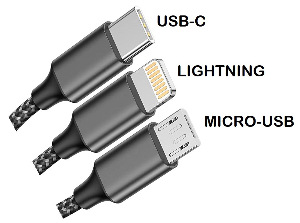 Spinotti USB (C e Micro) e Lightning