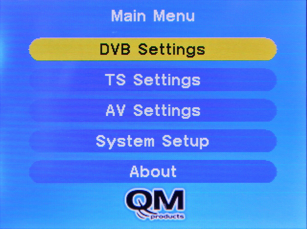 Display modulatore QMM