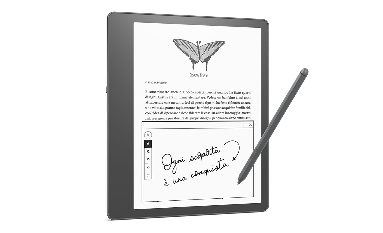 Amazon rilascia nuove funzionalità per Kindle Scribe